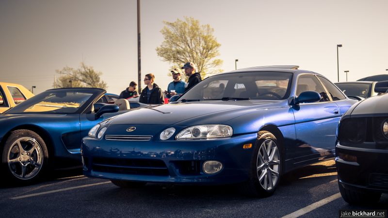 Remember the Oklahoma drug dealer whose car collection was auctioned off? A friend picked this up, a ‘97 SC400 USDM model with a very rare color combination in excellent shape. Gaudy aftermarket wheels were replaced with these late model Lexus stockers. I believe the plan is to manual swap it.